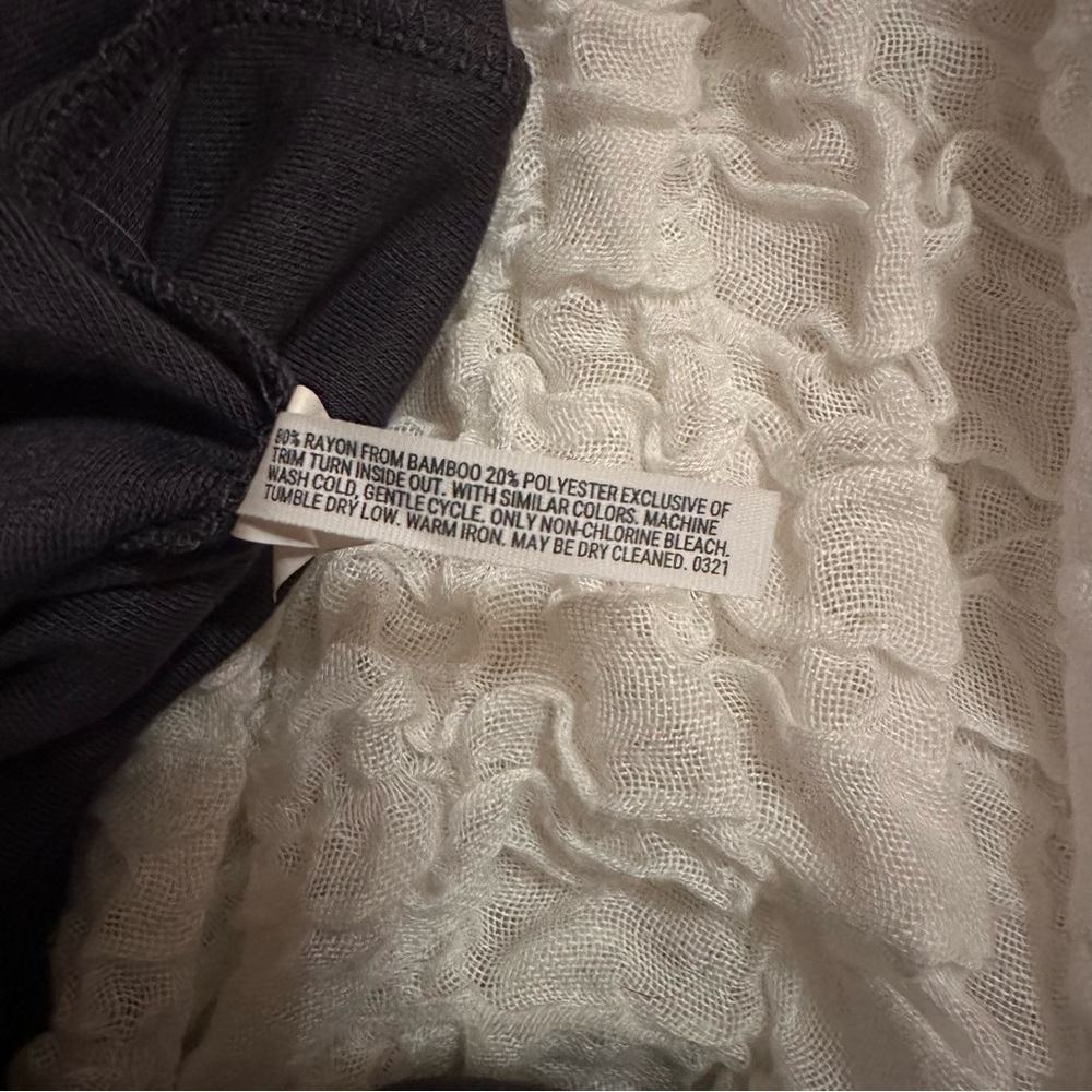 Soma Weekend Terry Sweatshirt Dress Small Gray Hooded Lounge Dress - Picture 5 of 8